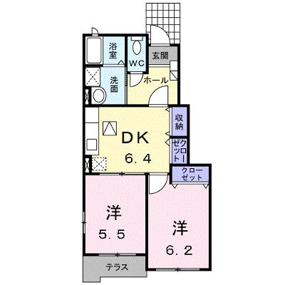 カーサ金峰Ｂ 104【管理NO：1-015315702-01040】 ★家具家電は申し込み後に搬入します 2026年07月中旬入居可能の外観画像