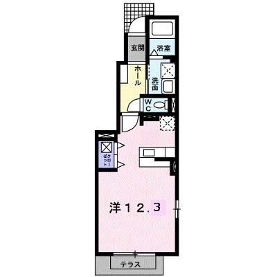ユニゾンハウスＫ 101【管理NO：1-014481301-01010】の外観画像
