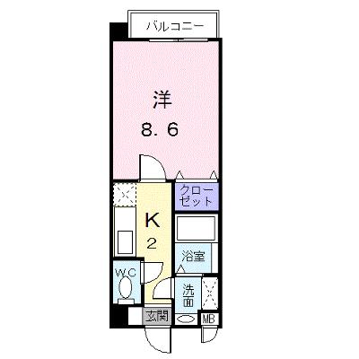 リバ－ガ－デンＦ 207【管理NO：1-012570901-02070】 ★家具家電は申し込み後に搬入しますの外観画像