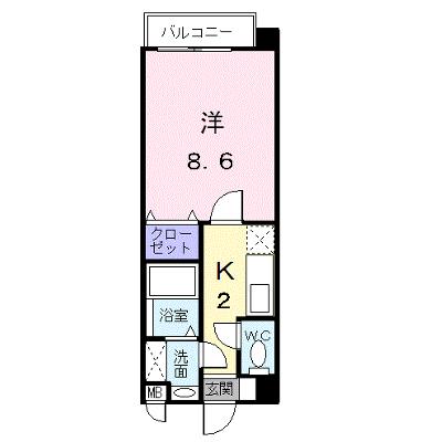 リバ－ガ－デンＦ 206【管理NO：1-012570901-02060】 ★家具家電は申し込み後に搬入しますの外観画像