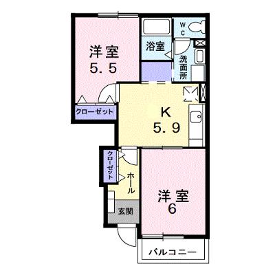 ハーモニーＫⅡ 102【管理NO：1-011918702-01020】 ★家具家電は申し込み後に搬入しますの外観画像
