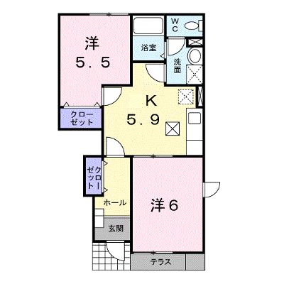 リバーロードＹⅠ 103【管理NO：1-011758901-01030】 ★家具家電は申し込み後に搬入します★の外観画像