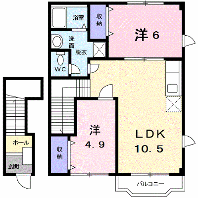 サクセスＫ・Ｔ 203【管理NO：1-011563101-02030】 ★家具家電は申し込み後に搬入します★の外観画像