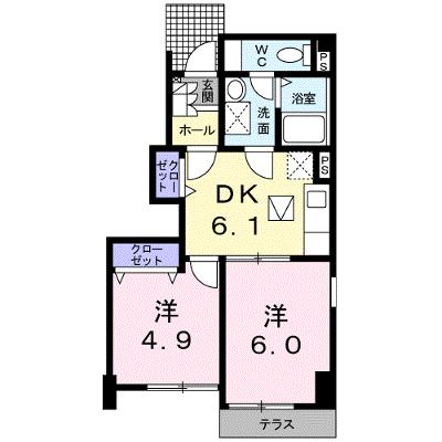 ハッピ－スマイル・Ｋ．Ｊ 101【管理NO：1-010873501-01010】の外観画像