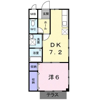 ペネトラ－レ・Ｋ 101【管理NO：1-010279101-01010】 ★家具家電は申し込み後に搬入します 2026年07月中旬入居可能の外観画像
