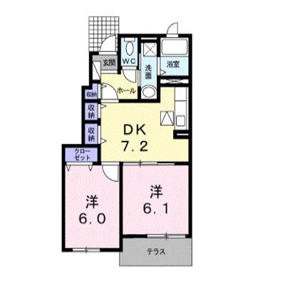 メゾンエスポワールⅠ 102【管理NO：1-017333101-01020】 ★家具家電は申し込み後に搬入します★の外観画像