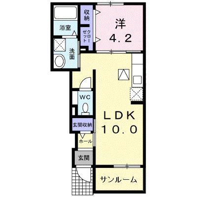 ノース・ガーデン 103【管理NO：1-021753801-01030】 ★家具家電は申し込み後に搬入しますの外観画像