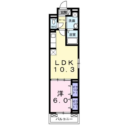 フレグラント　オリーブ 301【管理NO：1-025227401-03010】 ★家具家電は申し込み後に搬入します 2026年07月下旬入居可能の外観画像