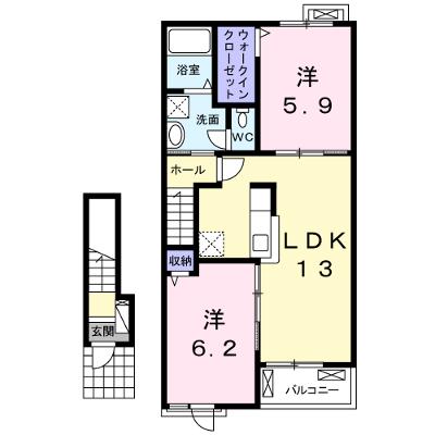 プラストサイド 202【管理NO：1-020663301-02020】 ★家具家電は申し込み後に搬入しますの外観画像