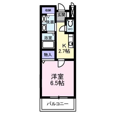モン・ル　ウエスト 202【管理NO：1-013816101-02020】 ★家具家電は申し込み後に搬入します 2026年08月中旬入居可能の外観画像