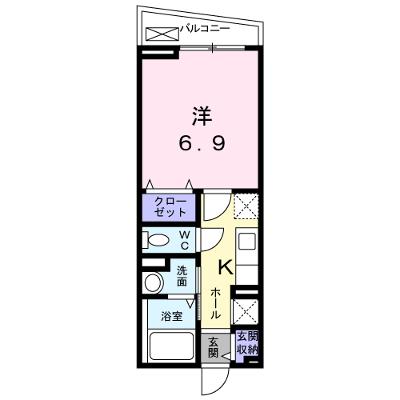 メゾン聖天坂 305【管理NO：1-020913701-03040】 ★家具家電は申し込み後に搬入します 2026年08月下旬入居可能の外観画像