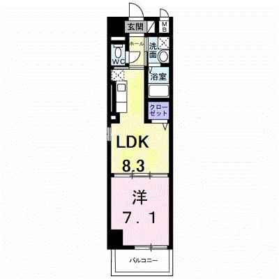 パークサイド法円坂 101【管理NO：1-016349301-01010】 ★家具家電は申し込み後に搬入します 2026年07月下旬入居可能の外観画像
