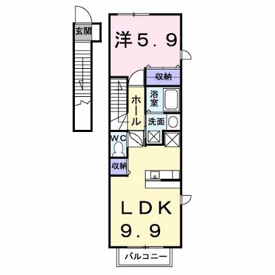 ベルセレーノ　Ａ 201【管理NO：1-012543701-02010】 2026年07月上旬入居可能の外観画像