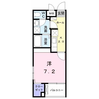 ピアヌーラ矢部 102【管理NO：1-023872501-01020】 ★家具家電は申し込み後に搬入しますの外観画像