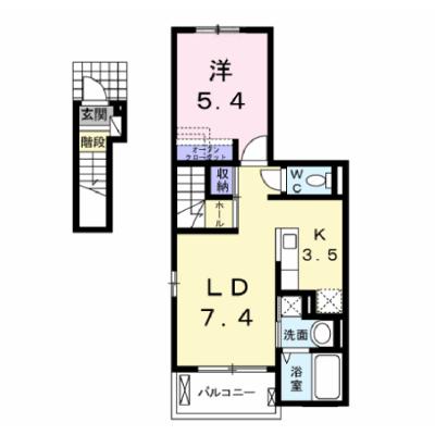 シャーロットⅡ 207【管理NO：1-023347501-02060】の外観画像