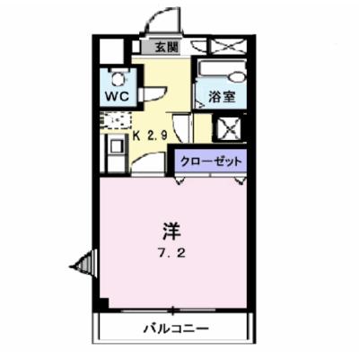 グランシャリオⅠ 202【管理NO：1-007608501-02020】 ★家具家電は申し込み後に搬入しますの外観画像