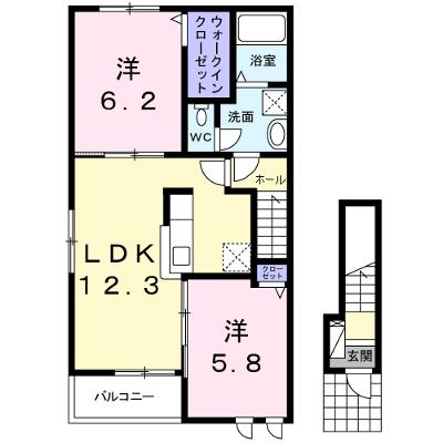 Ｐｒｏｕｄ２２日出山 201【管理NO：1-019739601-02010】 ★家具家電は申し込み後に搬入します★の外観画像