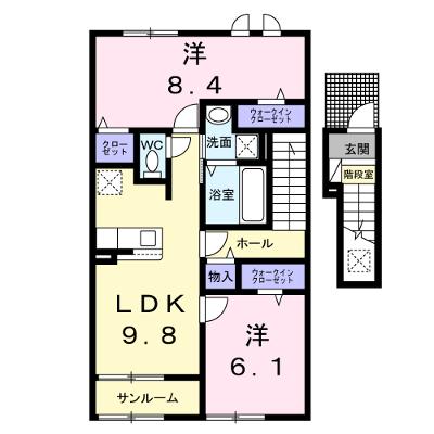 クレイン 205【管理NO：1-027621801-02040】の外観画像