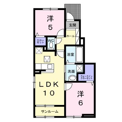 クレイン 106【管理NO：1-027621801-01050】の外観画像