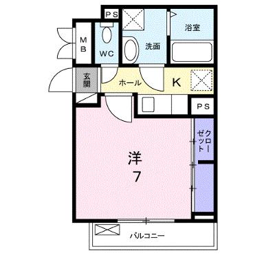 スタンツァ　ノーヴェ　アオ 303【管理NO：1-026674901-03030】 ★家具家電は申し込み後に搬入します★の外観画像