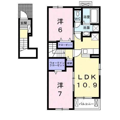 デリス・シャルマンⅡ 201【管理NO：1-026533202-02010】の外観画像