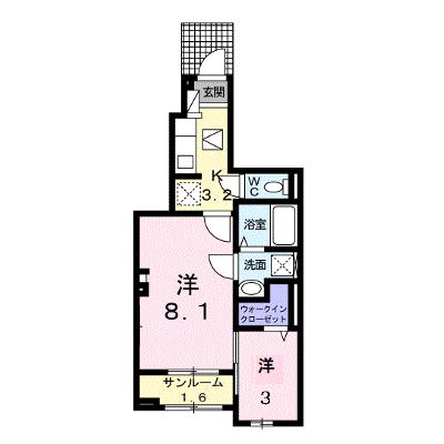 Ｉ・ＶＩＬＬＡＧＥ大手町　Ｃ 105【管理NO：1-026446803-01040】 2026年07月上旬入居可能の外観画像