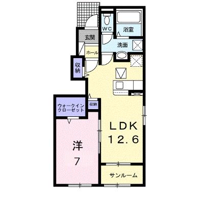 リレア１ 101【管理NO：1-026409201-01010】 ★家具家電は申し込み後に搬入しますの外観画像