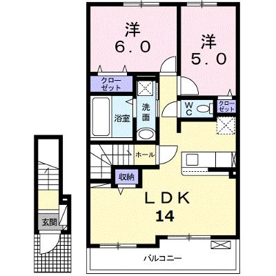 グランディール願成寺Ｂ 203【管理NO：1-025474302-02030】 ★家具家電は申し込み後に搬入しますの外観画像