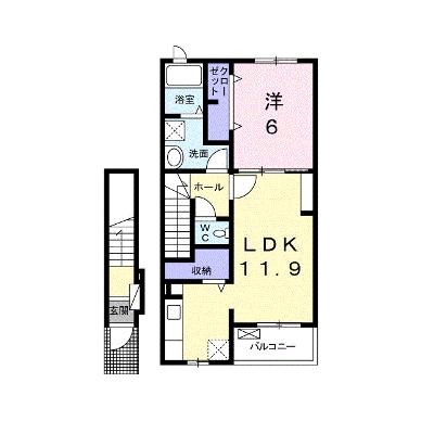 イースト　ワン　ピース 203【管理NO：1-025362301-02030】 ★家具家電は申し込み後に搬入しますの外観画像