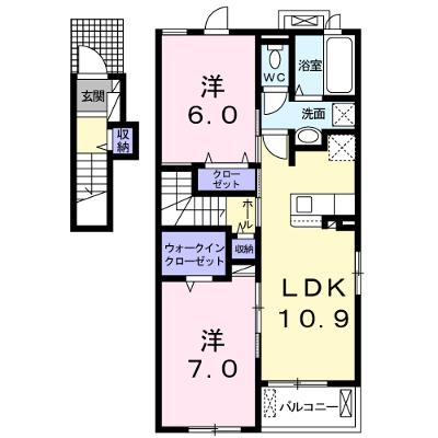 アルモニー八代Ⅱ 201【管理NO：1-024822302-02010】の外観画像