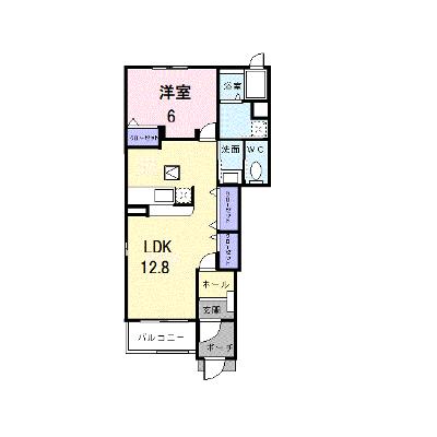 マ・シャンブル 103【管理NO：1-013974502-01030】 ★家具家電は申し込み後に搬入しますの外観画像