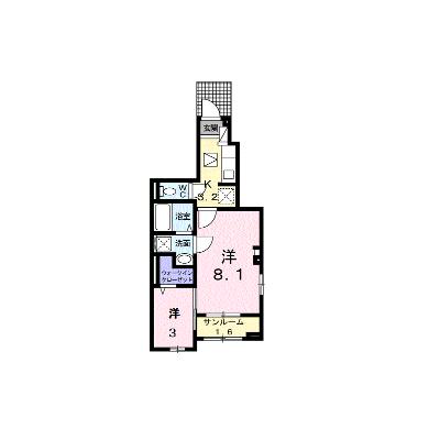 Ｉ・ＶＩＬＬＡＧＥ大手町　Ｃ 101【管理NO：1-026446803-01010】の外観画像