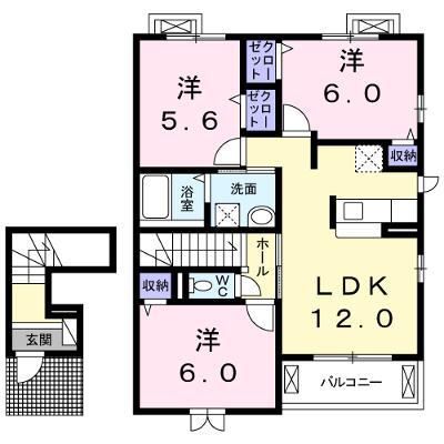 Ｖｉｌｌａ　Ｙ　Ⅳ 205【管理NO：1-022660101-02040】 2026年07月中旬入居可能の外観画像