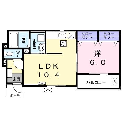 ガーデンスクエア佐藤　Ｄ 102【管理NO：1-021363101-01020】 ★家具家電は申し込み後に搬入しますの外観画像