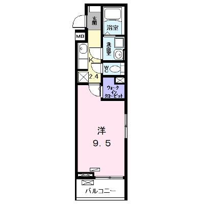 風のフォレスト 301【管理NO：1-021327301-03010】 ★家具家電は申し込み後に搬入しますの外観画像