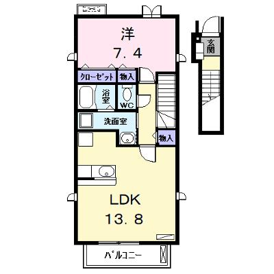 ＫＩＲＡ　Ⅰ 201【管理NO：1-017902201-02010】 ★家具家電は申し込み後に搬入します★の外観画像