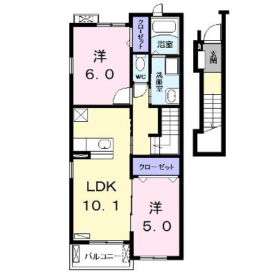 ラフィネ　Ｆ 205【管理NO：1-017534501-02040】 ★家具家電は申し込み後に搬入します★の外観画像