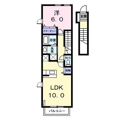 レジデンス輝Ⅱ 202【管理NO：1-014858502-02020】 ★家具家電は申し込み後に搬入します 2026年07月下旬入居可能の外観画像