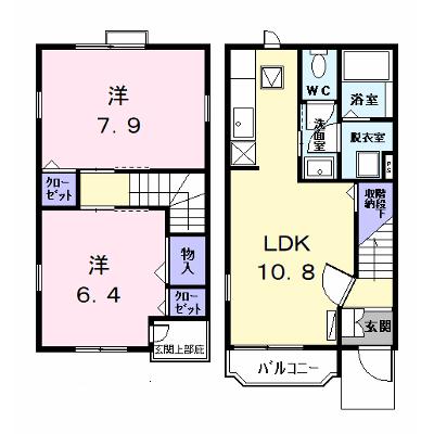 カーサエテルノⅠ 101【管理NO：1-013320501-01010】 ★家具家電は申し込み後に搬入しますの外観画像