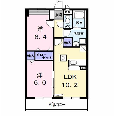 ソレイユＡ 202【管理NO：1-012279901-02020】 ★家具家電は申し込み後に搬入します★の外観画像