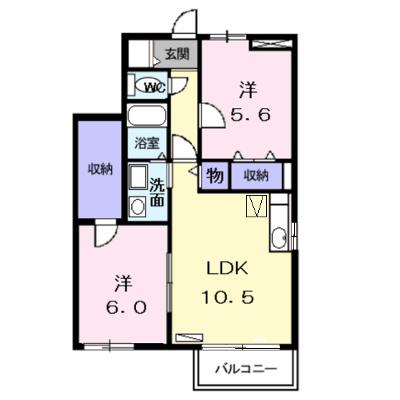グリーンストリーム 101【管理NO：1-012199401-01010】 ★家具家電は申し込み後に搬入します★の外観画像