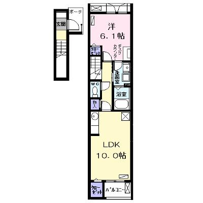 ハイグレイス 203【管理NO：1-025761201-02030】 ★家具家電は申し込み後に搬入します 2026年07月中旬入居可能の外観画像