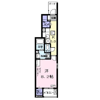 ハイグレイス 101【管理NO：1-025761201-01010】 ★家具家電は申し込み後に搬入しますの外観画像