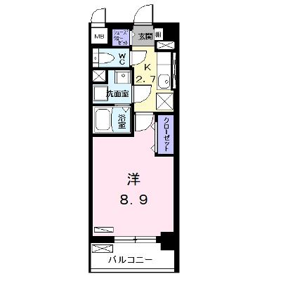 ジャルダン 103【管理NO：1-022675401-01030】 ★家具家電は申し込み後に搬入します★の外観画像