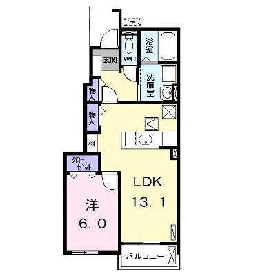 プランドール 102【管理NO：1-019058001-01020】 ★家具家電は申し込み後に搬入します 2026年07月中旬入居可能の外観画像