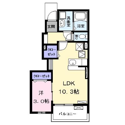 城 102【管理NO：1-016980601-01020】 ★家具家電は申し込み後に搬入しますの外観画像