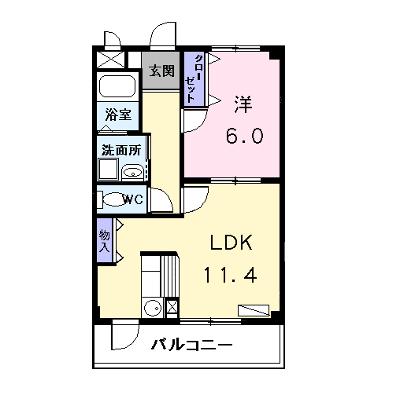 サンシャイン花の木 201【管理NO：1-012537201-02010】 ★家具家電は申し込み後に搬入します★の外観画像
