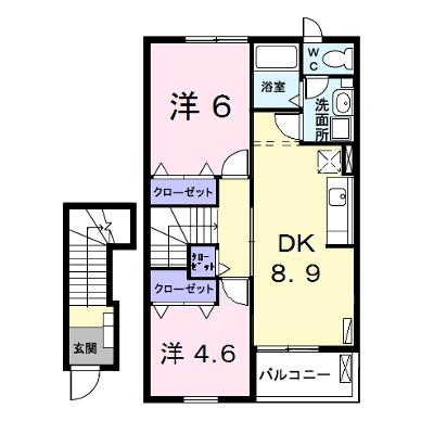 サザンウィンド　ＰａｒｔⅥ 202【管理NO：1-011204501-02020】 ★家具家電は申し込み後に搬入します 2026年07月下旬入居可能の外観画像
