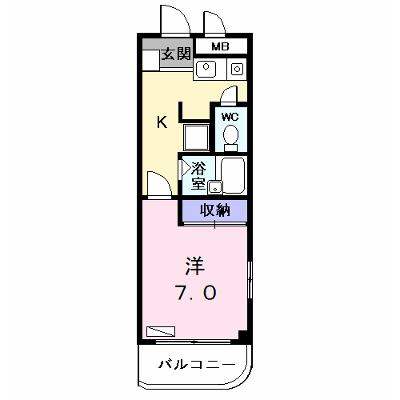 Ｒａｎｄ　Ｍａｒｋ　Ａ 201【管理NO：1-007729501-02010】 ★家具家電は申し込み後に搬入します★の外観画像