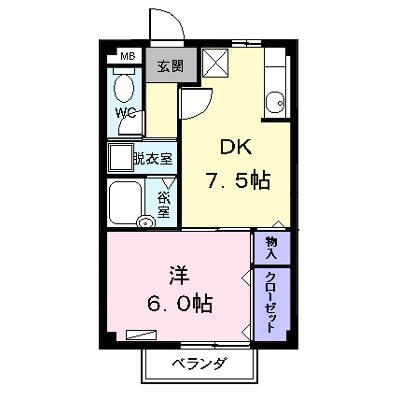 エクセルコート美和 203【管理NO：1-003842801-02030】 ★家具家電は申し込み後に搬入しますの外観画像
